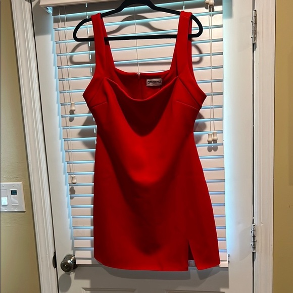 Bombshell Red Mini Dress - Picture 4 of 5